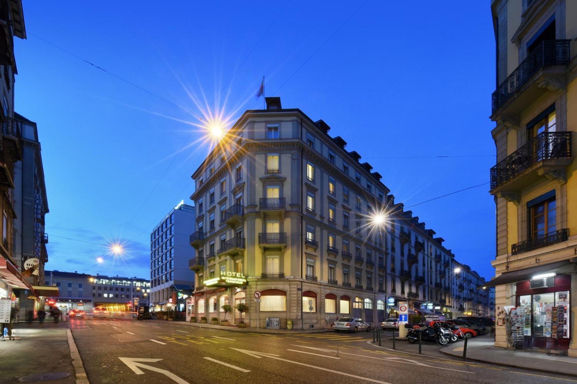 Hotel International & Terminus Geneva Luaran gambar