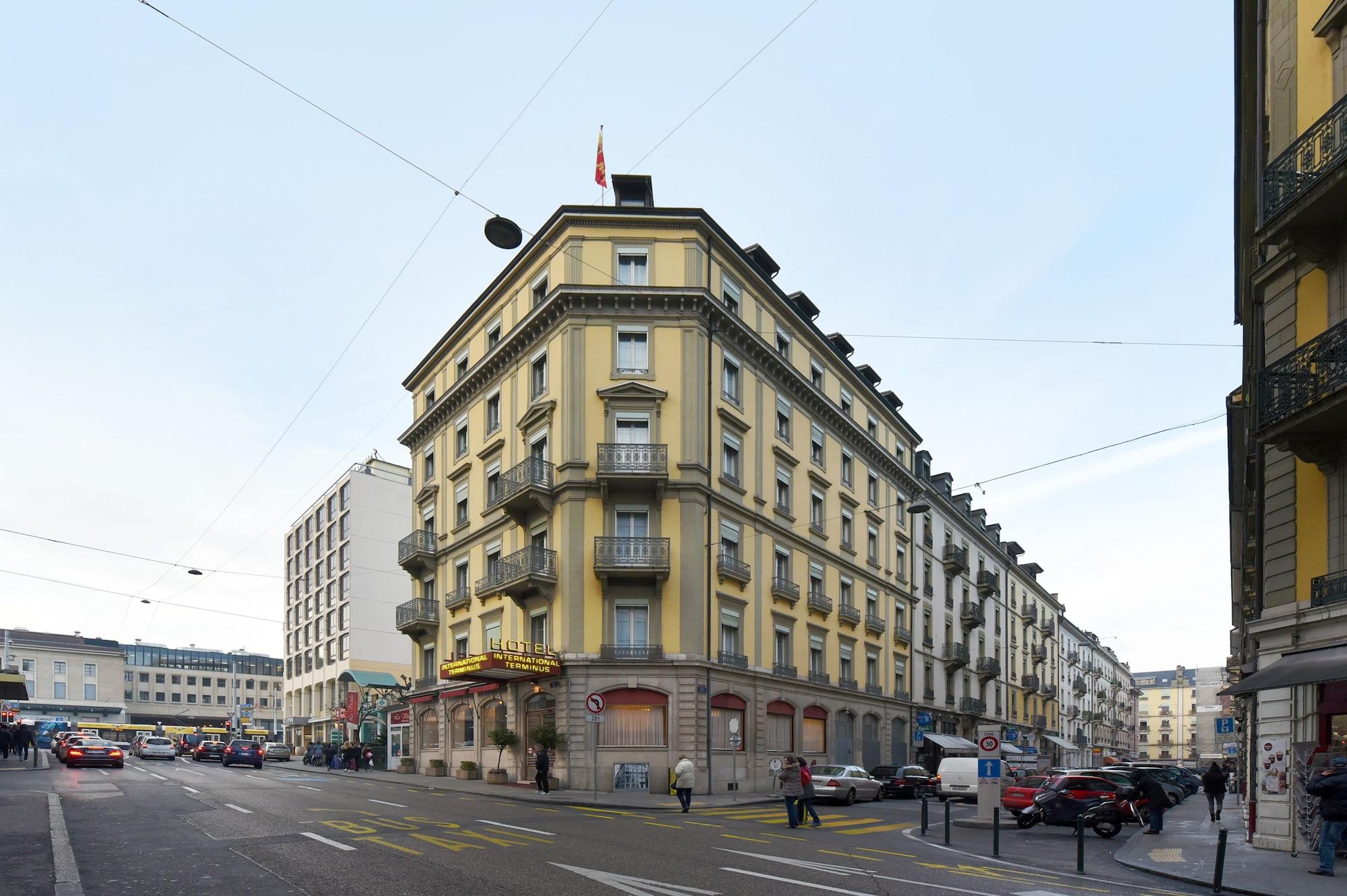 Hotel International & Terminus Geneva Luaran gambar